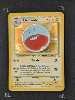 Pokemon TCG Electrode 2/64 Jungle Holo Rare Vintage WOTC Unlimited (LP!) - Image 3
