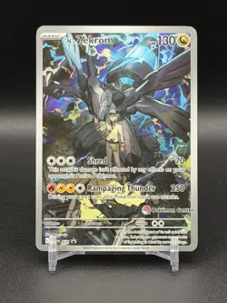 Pokemon Center Exclusive N's Zekrom 031 Me: Mega Evolution Black Star Promo - Image 1