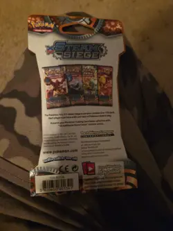 pokemon xy steam siege sleeved booster pack Sealed Not Wieghed - Image 2