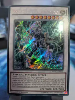 YuGiOh! PSY-Framelord Omega HSRD-EN035 Secret Rare 1st Ed - Image 1