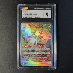 Gardevoir ex Scarlet & Violet 245/198 CGC 9 Mint Pokemon Card SIR - Image 1