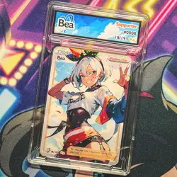 Bea Full Art Pokemon Goddess Story Custom Trading Card Anime Waifu Holofoil - Image 5