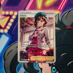 Gloria Full Art Pokemon Goddess Story Custom Trading Card Anime Waifu Holofoil - Image 4
