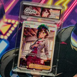 Gloria Full Art Pokemon Goddess Story Custom Trading Card Anime Waifu Holofoil - Image 5