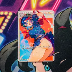 Ryuko Matoi Kill la Kill Full Art Custom Goddess Story Card Anime Waifu Holofoil - Image 4