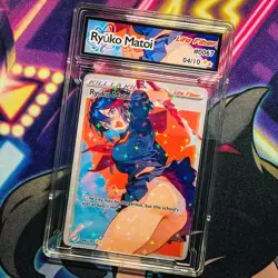 Ryuko Matoi Kill la Kill Full Art Custom Goddess Story Card Anime Waifu Holofoil - Image 5
