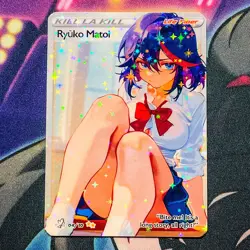 Ryuko Matoi Kill la Kill Full Art Custom Goddess Story Card Anime Waifu Holofoil - Image 1