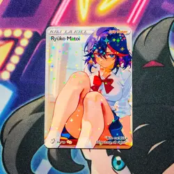Ryuko Matoi Kill la Kill Full Art Custom Goddess Story Card Anime Waifu Holofoil - Image 4