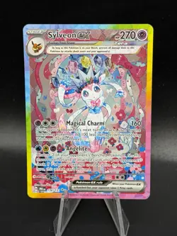 Pokemon Sylveon EX TCG Card Sir 156/131 Prismatic Evolutions FA3 - Image 1