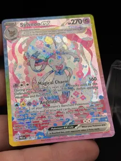 Pokemon Sylveon EX TCG Card Sir 156/131 Prismatic Evolutions FA3 - Image 2