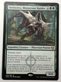 MTG Magic the Gathering - Vorinclex, Monstrous Raider - Kaldheim - Regular - Image 1