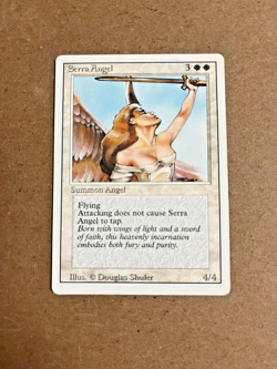 MTG Revised Serra Angel - Image 1
