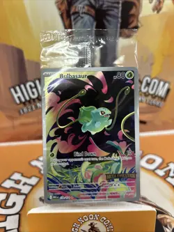 POKEMON TCG BULBASAUR 133/132 MEGA EVOLUTIONS STAMPED PROMO SEALED NM - Image 1