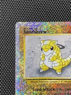 Pokemon Legendary Collection Reverse Holo Foil Sandshrew 91/110 LP+ - Image 2