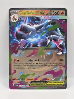 Pokemon TCG Mega Charizard X ex 13/94 Phantasmal Flames Double Rare - Image 1