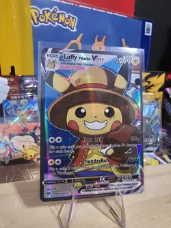 Pikachu - Luffy Poncho - Pokemon - Pokemon Fan Art Cosplay - VCOS - Image 3