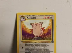 Clefable 17/64 Jungle Rare Regular 1999 Wizards English Pokemon TCG HP - Image 2