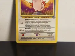 Clefable 17/64 Jungle Rare Regular 1999 Wizards English Pokemon TCG HP - Image 3