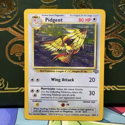 Pidgeot 8/64 Holo Rare Pokemon 1999 Jungle - MP - Image 1