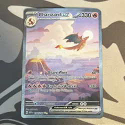 2023 Pokemon Charizard ex 199/165 Sv: Scarlet & Violet 151 *Grading Contender* - Image 1