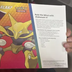 NEW FACTORY SEALED POKEMON TCG ALAKAZAM V COLLECTION BOX EVOLVING SKIES - Image 3