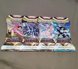 Pokemon Sword & Shield: Astral Radiance - Sleeved Booster Pack Lot Of 4 - Image 1
