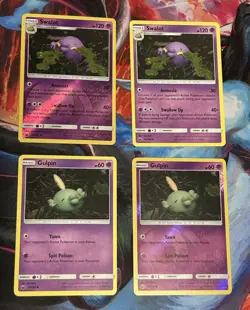 Gulpin 57/168 & Swalot 58/168 NM/Lp 4x Lot Celestial Storm Reverse Holo Pokemon - Image 1