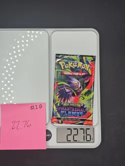 (22.76g) Pokemon Phantasmal Flames Factory Sealed Booster Pack !! - Image 1