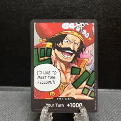 One Piece TCG English OP13 Don!! Card - Carrying On His Will - Image 1