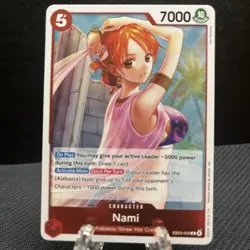 Nami EB03-006 x4 PLAYSET Extra Booster: One Piece Heroines Edition Foil - Image 1