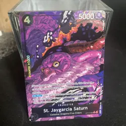 One Piece TCG: St. Jaygarcia Saturn - Alt Art - OP13-083 - Rare - English - Image 1