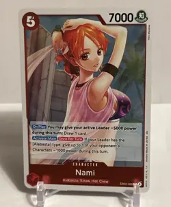 Nami EB03-006 x4 PLAYSET Extra Booster: One Piece Heroines Edition Foil - Image 1