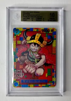 2025 One Piece Monkey D. Luffy #P-110 One Piece Day Promo BGS 10 Pristine - Image 1