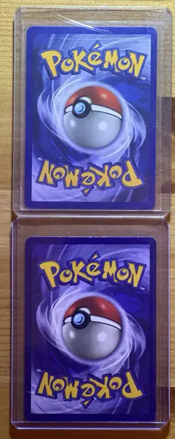 Vintage Pokemon Cards (3) Holo & (3) Black ⭐Non-Holo Promo Lot (LP-NM 6 Cards) - Image 5