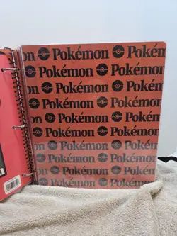Pokemon Pikachu Trading Cards 3-Ring Licensed Vinyl Binder, 1.5” + Notebook - Image 5