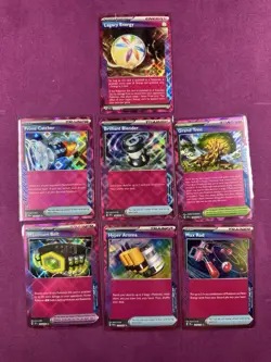 7x Pokemon Ace Spec card lot 1x Energy 4x Item 1x Stadium 1x Tool NM - Image 1