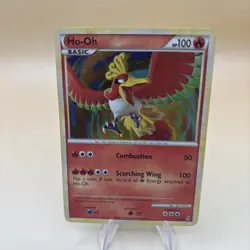 Pokemon TCG Ho-Oh Call of Legends Holo Rare Card 9/95 - MP/DMG - Image 2