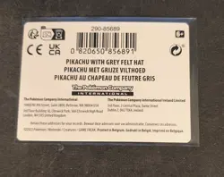 Pikachu With Grey Felt Hat SVP 085 - Pokemon x Van Gogh Museum Promo Card Insert - Image 2