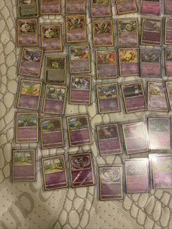 Pokemon TCG Natu Xatu Card Lot 57 Unique Cards all Different, Holos Reverse Non - Image 4