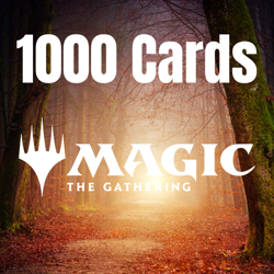 1,000 + Magic the Gathering, Common and Uncommon Cards Lot - Image 1