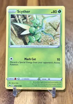 Scyther 006/159 Crown Zenith Pokemon Card NM - Image 1