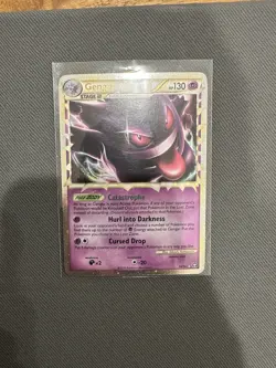 Pokemon TCG Triumphant Gengar Card 94/102 Prime Ultra Rare NM Condition - Image 1