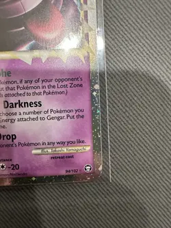 Pokemon TCG Triumphant Gengar Card 94/102 Prime Ultra Rare NM Condition - Image 3