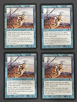 Set of 4 Brain Freeze Scourge Regular - Moderately Played / Damaged - Image 1
