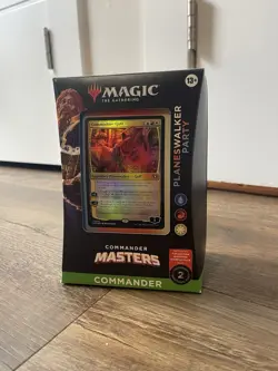 Magic the Gathering Commander Masters Planeswalker Party Deck FACTORY SEALED - Image 1