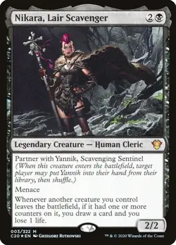 NM Foil Nikara, Lair Scavenger, MTG, Ikoria Commander, Magic the Gathering, 3 - Image 1