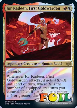 Jor Kadeen, First Goldwarden 203 MTG Phyrexia: All Will Be One Rare NP Foil - Image 1