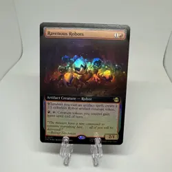 Ravenous Robots (Extended Art) #271 (Foil) (NM) TMT Magic MTG - Image 1
