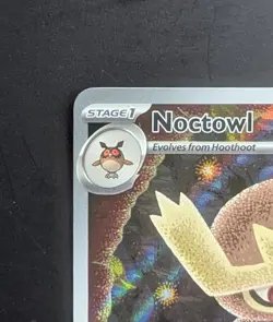 Noctowl SVP 141 Pokemon Center Stamped Promo, UK Seller - Image 2