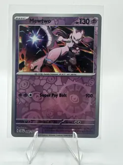 Pokemon Mewtwo TCG Sv07: Stellar Crown Reverse Holo Uncommon Card 059/142 - Image 1